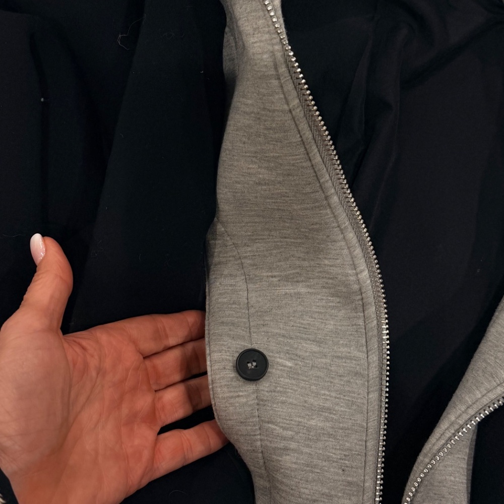 Zara Hooded Combination Coat with removable hood - Picture 8 of 11